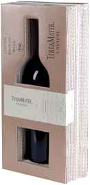 Вино красное сухое «TerraMater Unusual Carmenere-Shiraz» 2008 г., в подарочной коробке