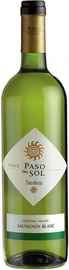 Вино белое сухое «TerraMater Paso Del Sol Sauvignon Blanc» 2011 г.