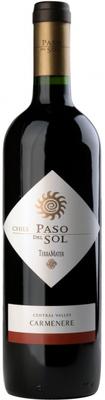 Вино красное сухое «TerraMater Paso Del Sol Carmenere» 2011 г.
