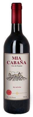 Вино столовое красное сухое «Mia Cabana Dry, 0.75 л»