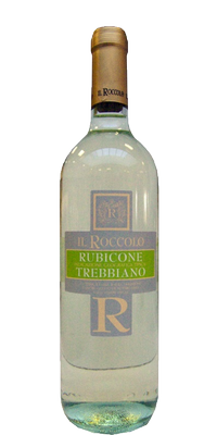 Вино белое сухое «Il Roccolo Trebbiano Rubicone» 2013 г.