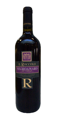 Вино красное сухое «Il Roccolo Negroamaro Salento» 2013 г.