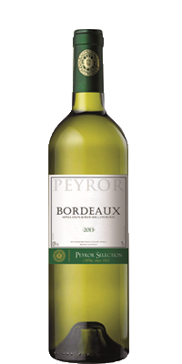 Вино белое сухое «Evrovins Peyror Bordeaux Blanc» 2013 г.