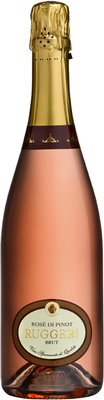 Вино игристое розовое брют «Ruggeri Rose di Pinot Brut»