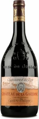 Вино красное сухое «Chateau de la Gardine Chateauneuf-du-Pape Cuvee des Generation Gaston-Philippe, 1.5 л» 2010 г.