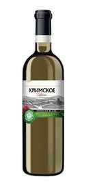 Напиток винный белый «Крымский винный завод Крымское белое»