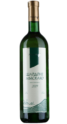 Вино белое сухое «Мысхако Шардоне» 2010 г.