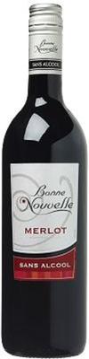 Вино безалкогольное красное полусладкое «Bonne Nouvelle Merlot»