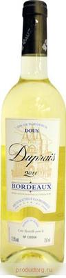 Вино белое полусладкое «Grangenevue et Rauzan Duprais»