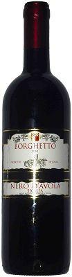 Вино красное сухое «Cantine Bonacchi Nero D'Avola Borghetto» 2010 г.
