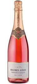 Вино игристое розовое брют «Les Grands Chais de France Michel Leon Cremant»