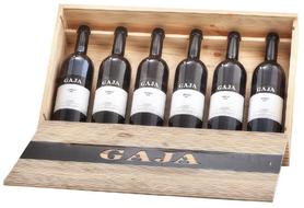 Набор из 6 красных сухих вин «Gaja 6 Vintage 2 Barbaresco, 2 Sperss, 2 Conteisa» 1999 г.