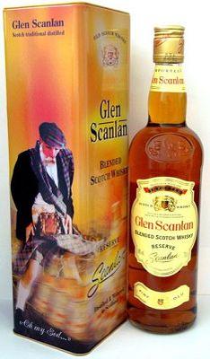 Виски шотландский «Glen Turner Distillery Glen Scanlan» торфяной, в подарочной упаковке + 1 бокал