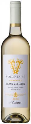 Вино белое полусладкое «Volontaire Bordeaux Blanc Moelleux»