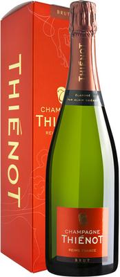 Игристое вино белое брют «Champagne Thienot Brut» в подарочной упаковке