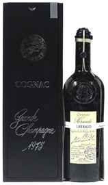 Коньяк французский «Lheraud Cognac 1975 Grande Champagne» в деревянной подарочной коробке