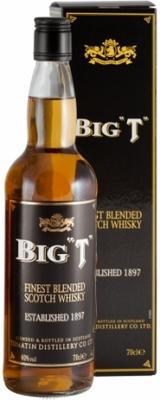 Виски шотландский «BIG "T"» в подарочной коробке