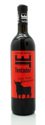 Вино столовое красное полусладкое «El Tentador»
