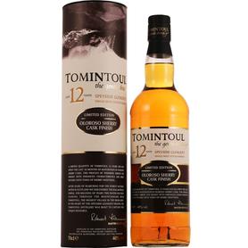 Виски шотландский «Tomintoul 12 Years Old» в подарочной упаковке