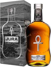 Виски шотландский «Isle Of Jura Superstition» в подарочной упаковке