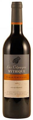 Вино красное сухое «Les Cepages Mythique Syrah Grenache Rouge» 2008 г.