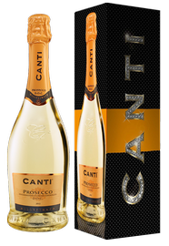 Вино игристое белое сухое «Canti Prosecco» 2014 г., в подарочной упаковке