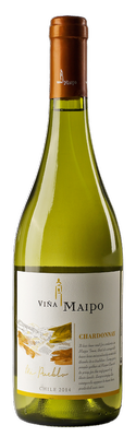 Вино белое полусухое «Vina Maipo Chardonnay» 2014 г.