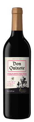 Вино красное полусладкое «Felix Solis Don Quixote Red medium sweet»