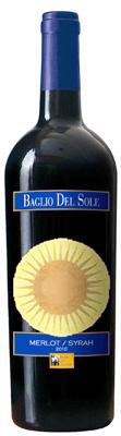 Вино красное сухое «Baglio del Sole Merlot Syrah» 2010 г.