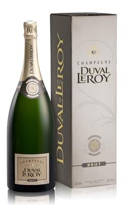 Шампанское белое брют «Duval-Leroy Brut» в подарочной упаковке