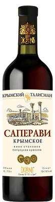 Вино красное полусухое «Саперави Крымское»