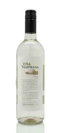 Вино белое сухое «Vina Temprana Viura» защищенным наименованием места происхождения 2014 г.