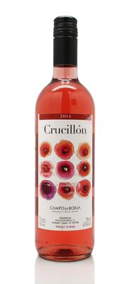 Вино розовое сухое «Crucillon Rosado» защищенным наименованием места происхождения 2014 г.