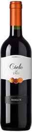 Вино красное полусухое «Cielo e Terra Merlot, 0.75 л» 2014 г.