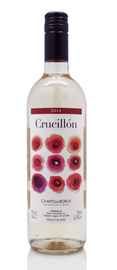 Вино белое сухое «Crucillon Blanco» защищенным наименованием места происхождения 2014 г.