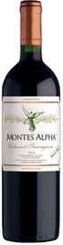 Вино красное сухое «Montes Alpha Cabernet Sauvignon» 2010 г.