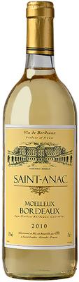 Вино белое сладкое «Saint-Anac» 2010 г.