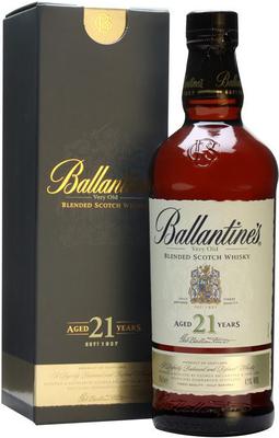 Виски шотландский «Ballantine's 21 Years Old» в подарочной упаковке