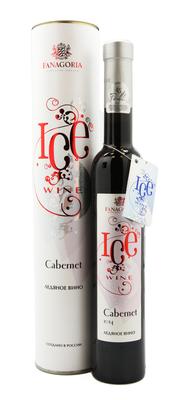 Вино столовое десертное красное «Ice Wine Каберне» в тубе