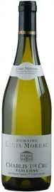 Вино белое сухое «Domaine Louis Moreau Chablis 1er Cru Vaillons» 2013 г.