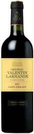 Вино красное сухое «Maison Bouey Chateau Valentin Larmande» 2012 г.