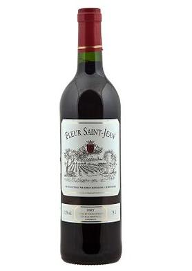 Вино красное полусладкое «Fleur Saint-Jean»