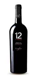 Вино красное полусухое «12 E Mezzo Primitivo»