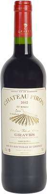 Вино красное сухое «Chateau Piron» 2012 г.