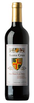 Вино красное полусладкое «Santa Cruz Semi-sweet»