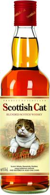 Виски шотландский «Scottish Cat, 0.5 л»