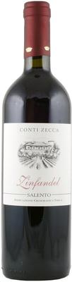 Вино красное сухое «Conti Zecca Zinfandel» 2013 г.