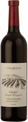 Вино красное сухое «Carmel Single Vineyard Cabernet Sauvignon» 2009 г.
