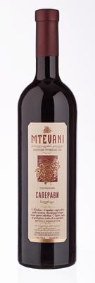 Вино красное сухое «Мтевани Саперави»