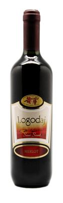 Вино столовое красное полусладкое «Logodaj Merlot»